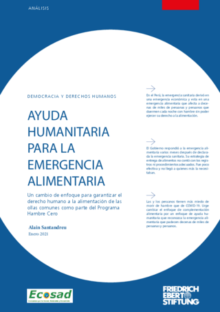 Ayuda humanitaria para la emergencia alimentaria