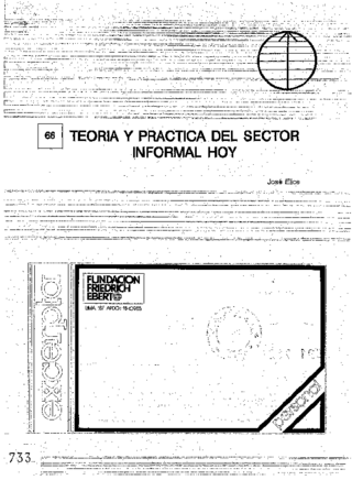 Teoría y práctica del sector informal hoy